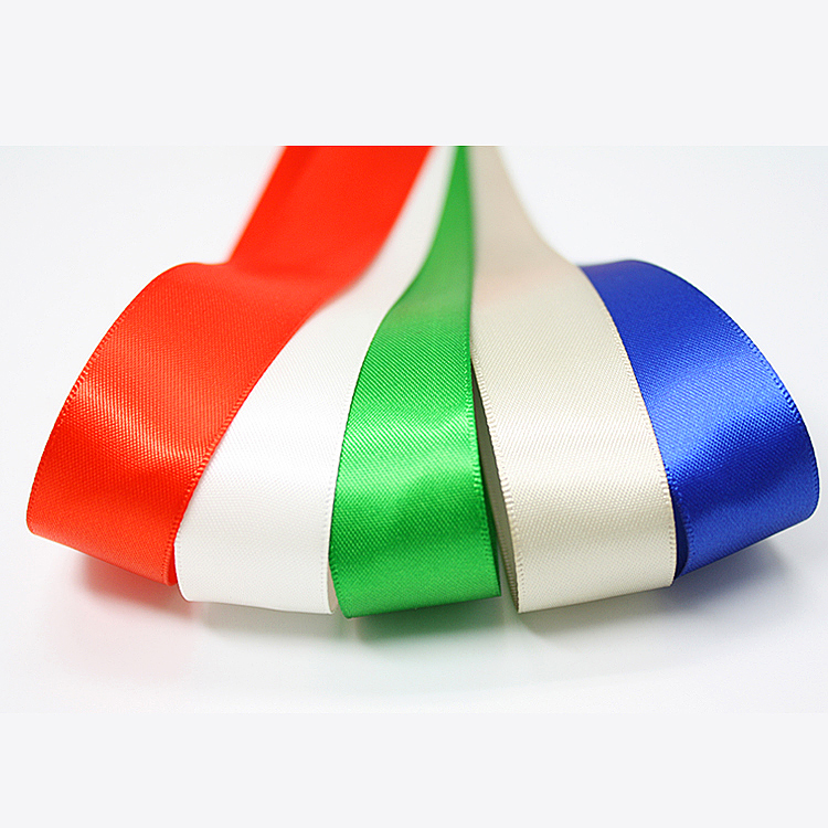 1'' (25mm) single faced satin ribbon
